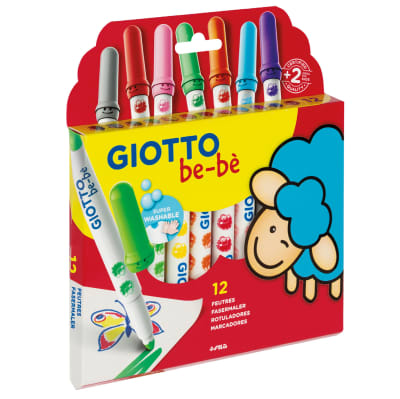 Marcadores Giotto Bebe 12 Colores