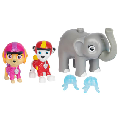 Paw Patrol Cachorros Marshall Skye y Elephant1