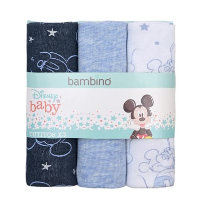 Set de 3 Tutitos Disney Mickey Bambino