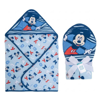 Toalla Capucha Mickey Bambino