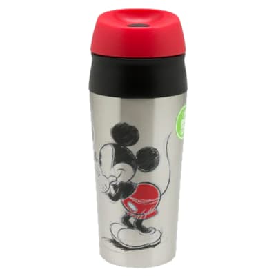 Vaso Botella Mug 450 ml Mickey Minnie1