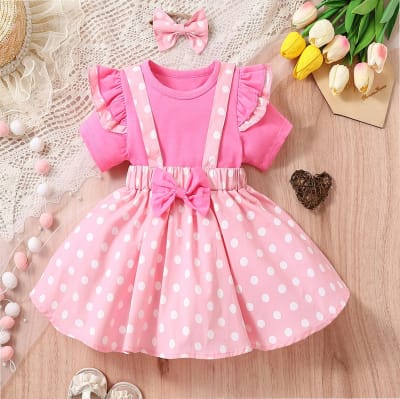 Disfraz Conjunto Minnie Rosa1