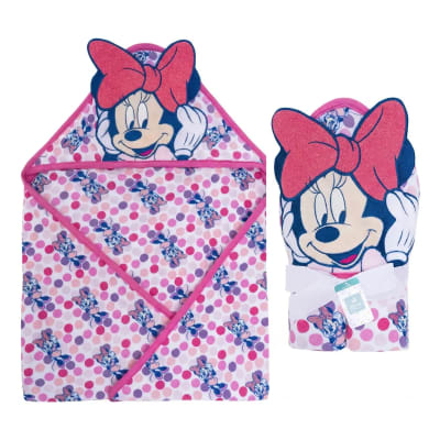 Toalla Capucha Minnie Bambino