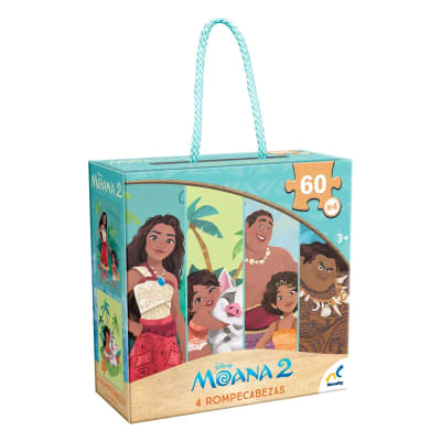 Puzzle 4 en 1 Moana 2