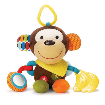Peluche Sensorial Con Mordedor Monito
