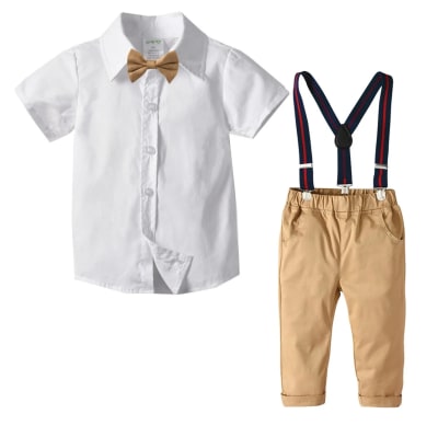 Conjunto de vestir con suspensores Pablo