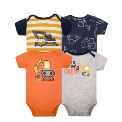 Set 4 Bodys Manga Corta Maquinarias1