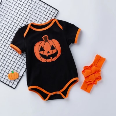 Disfraz Halloween Body Calabaza Bebe1