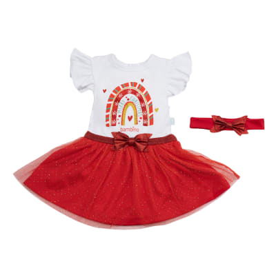 Body Niña de Navidad Con Cintillo1