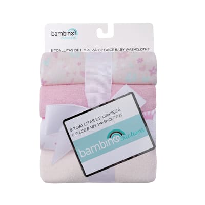 Set 8 Toallitas de Limpieza Niña Bambino1