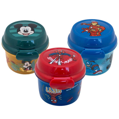 Porta Snack 3 Unidades Niño