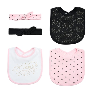 Set de 3 Baberos 2 cintillos Bambino1