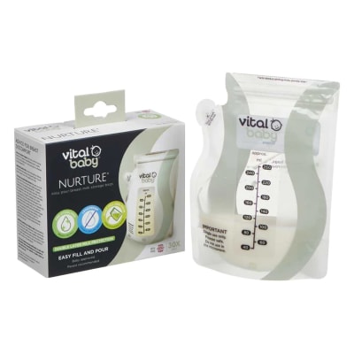 Bolsas de almacenamiento de leche materna vital baby1