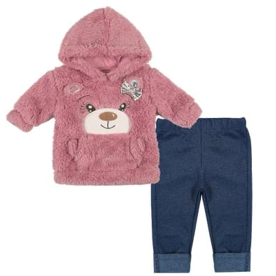 Conjunto 2 Piezas Rosa Conejita1