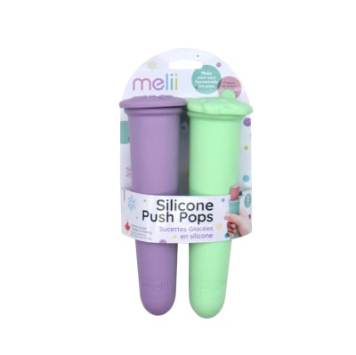 Pack de 2 Moldes Helado Silicona push pops Melii