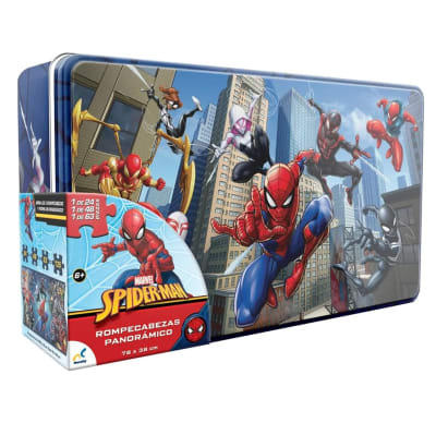 Puzzle Spiderman Panorámico 3 en 11