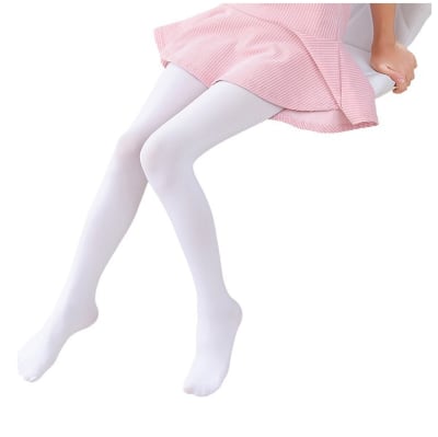 Pantys Bailarina Niña Blancas