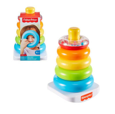 Pirámide Torre de Argollas Apilables Fisher Price1