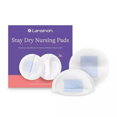 Absorbentes de leche 36 desechables Lansinoh – Protección Antifugas Día y Noche