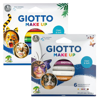Lápices Maquillaje Pinta Cara Make Up 6 Unidades Giotto