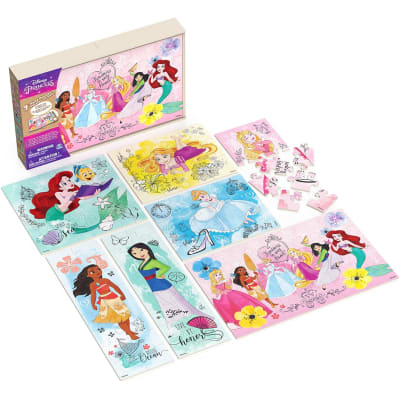 Puzzle Princesas 7 en 1 Madera1