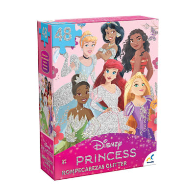 Puzzle Princesas Disney Glitter 48 Piezas