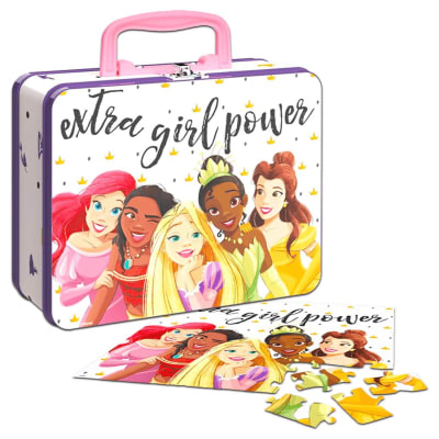 Puzzle Princesas 48 Piezas Caja Metalica