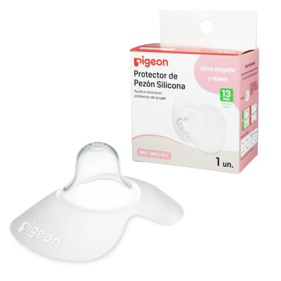 Pezonera Silicona 13 mm Pigeon
