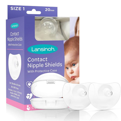 Protectores de Pezon 20 mm Lansinoh 2 Unidades1