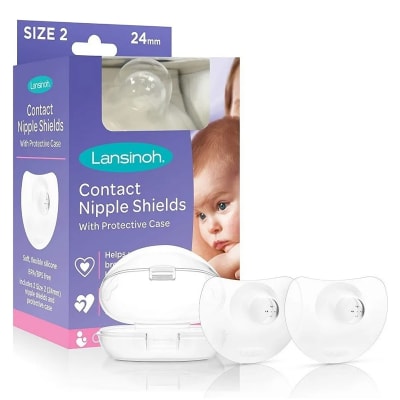 Protectores Pezon 24 mm Lansinoh 2 unidades