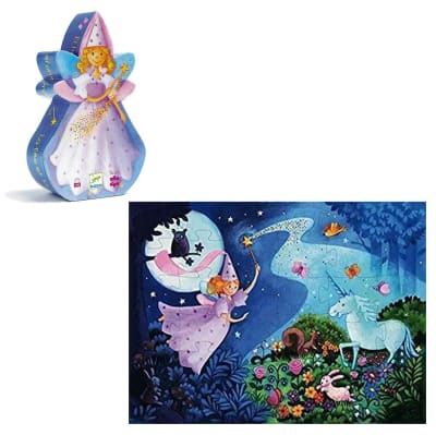Puzzle Hada Unicornio 36 Piezas Djeco1