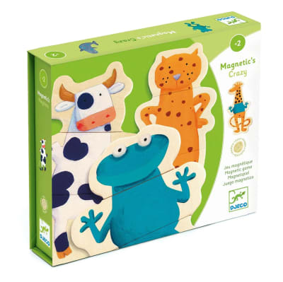 Juego Puzzle Magnético Crazy Djeco