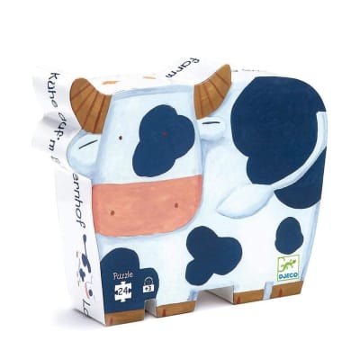 Puzzle Las Vacas en la Granja 24 Piezas Djeco1