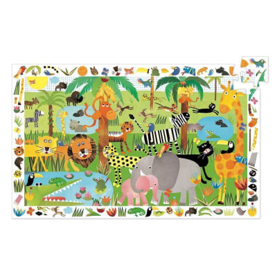Puzzle Jungla poster Djeco1