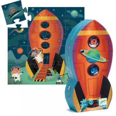 Puzzle Nave Espacial 16 Piezas Djeco