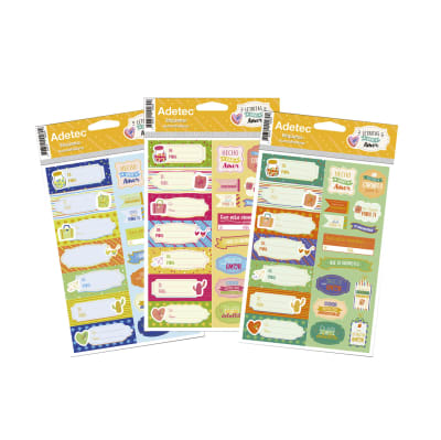 Set de 60 Etiquetas Autoadhesivas Regalos Toda Ocasión