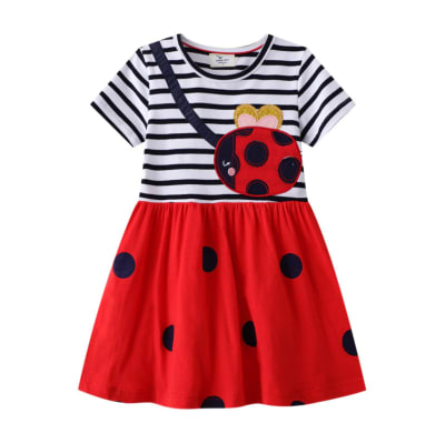 Vestido manga corta Chinita