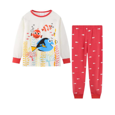 Pijama 2 Piezas Rojo Nemo1