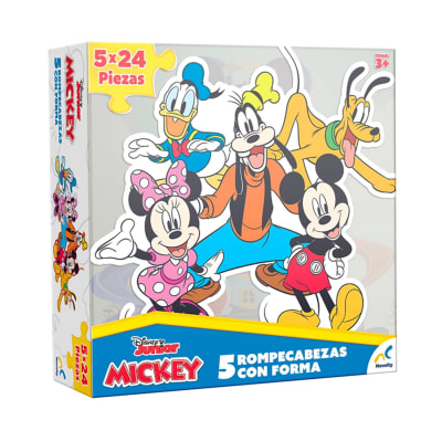 Puzzle Mickey y sus amigos 5 en 1 Disney