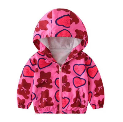 Cortaviento Rosa Corazones