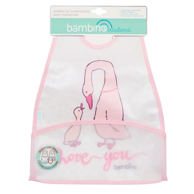 Babero impermeable Bambino gansitos1