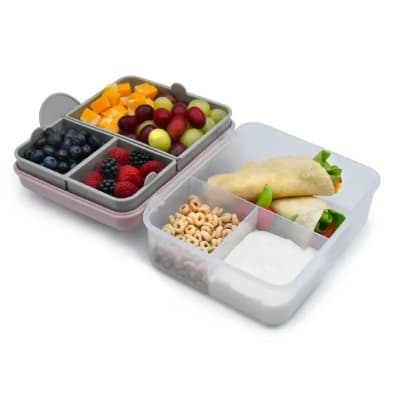 Lonchera Con Cubiertos Rosa Melii1