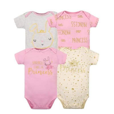 Set 4 Bodys Manga Corta Conejita Princess1
