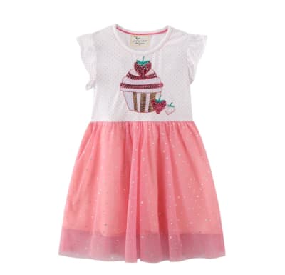 Vestidos Manga Corta