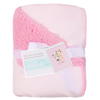 Frazada Sherpa Plush Animalitos Bambino