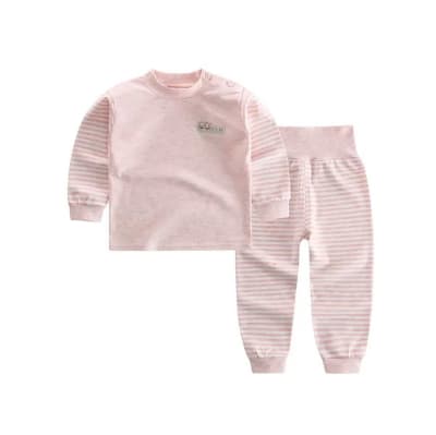 Pijama 2 Piezas Bebe Rosada1