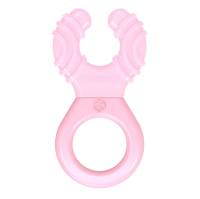 Mordedor Twistshake para encías rosa 