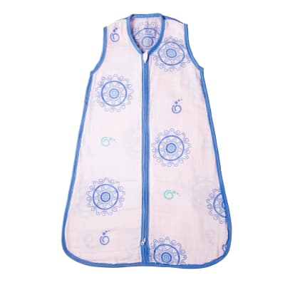 Saco de Muselina Azul Bebe Bambino