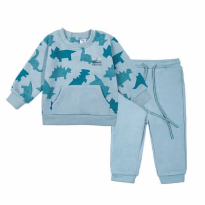 Conjunto 2 PIezas Verde Dino1
