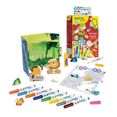 Set Giotto Bebe Mis Marionetas De Dedos 16 Piezas Momentos Felices
